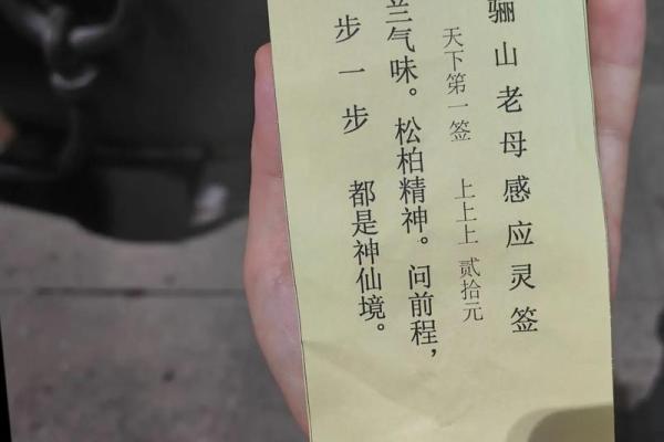 佛祖灵签第一签签意