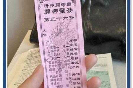 佛祖灵签36签什么预示