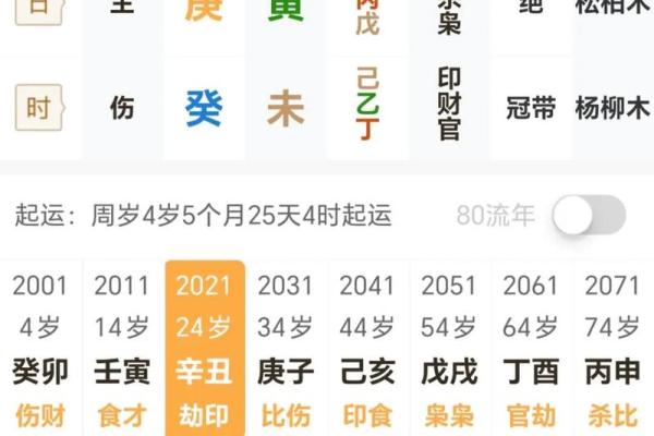 日元八字 日元八字