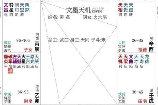 紫微斗数流年疾厄宫化科