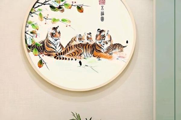 老虎墙纸如何利用风水摆件为家居增添吉祥气息