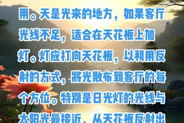 客厅天花板风水事宜