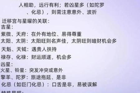 紫薇斗数吉星煞星