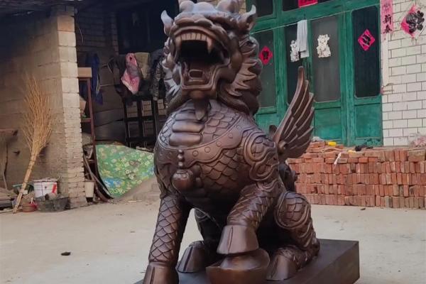 雌雄风水铜狮子怎么样分公母