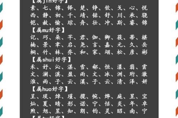 孩子生辰八字五行起名