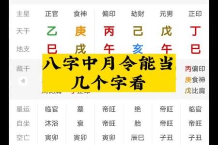 八字得令是什么意思