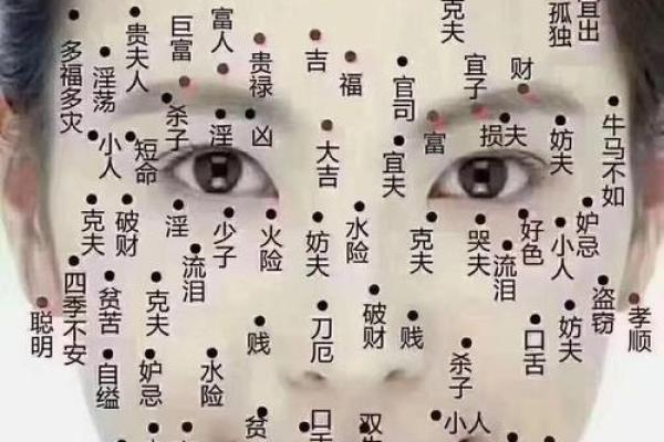 面相额头痣相图解算命