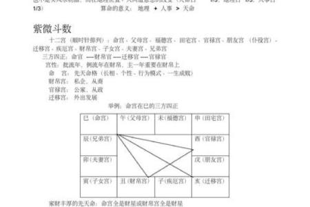 紫薇斗数子平斗数
