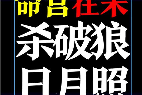 紫薇斗数三合杀破狼