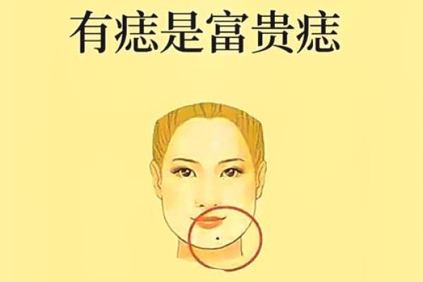 嘴唇痣面相算命图解 嘴唇痣面相算命图解