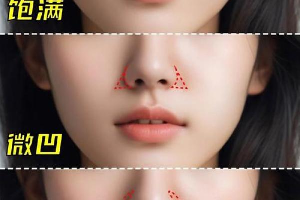 鼻子八字型特征及处理技巧！