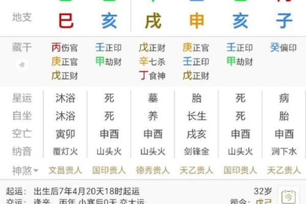 八字中正官和偏印