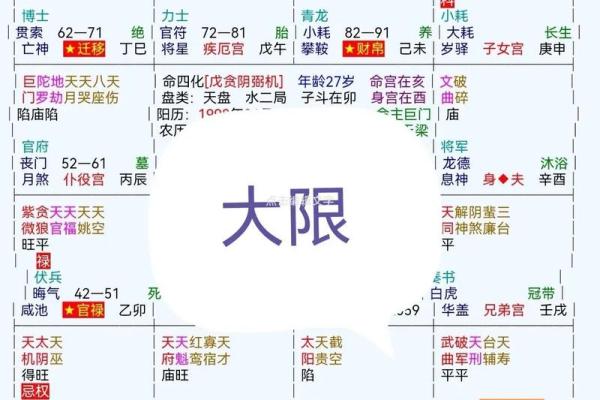 紫薇斗数初级入门