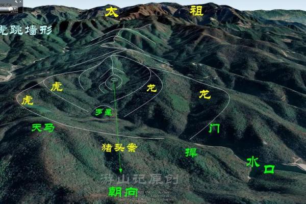 农村山区房子看风水图