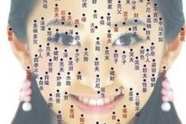 面相黑痣算命图解