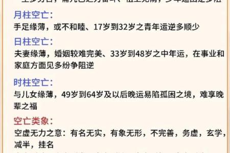 八字算命：分析空年为中心的预测方法