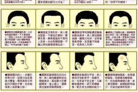 额头胎记算命图解
