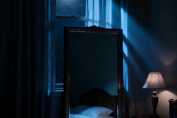 风水镜子对着床用布遮挡能化解吗