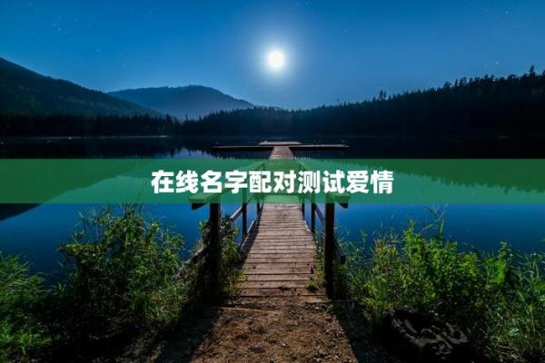 姓名爱情配对下载 姓名配对测试爱情指数？