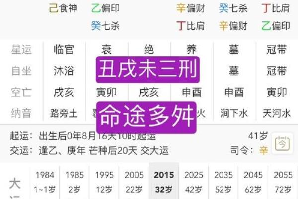 中年人的八字命运分析图