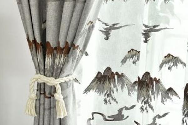 窗帘风水_卧室可以挂山水窗帘吗