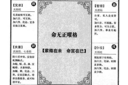 紫微斗数诸星落命宫之：命宫无正星详解