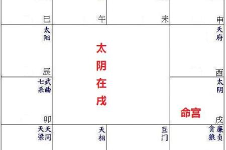 紫薇斗数太阴陷